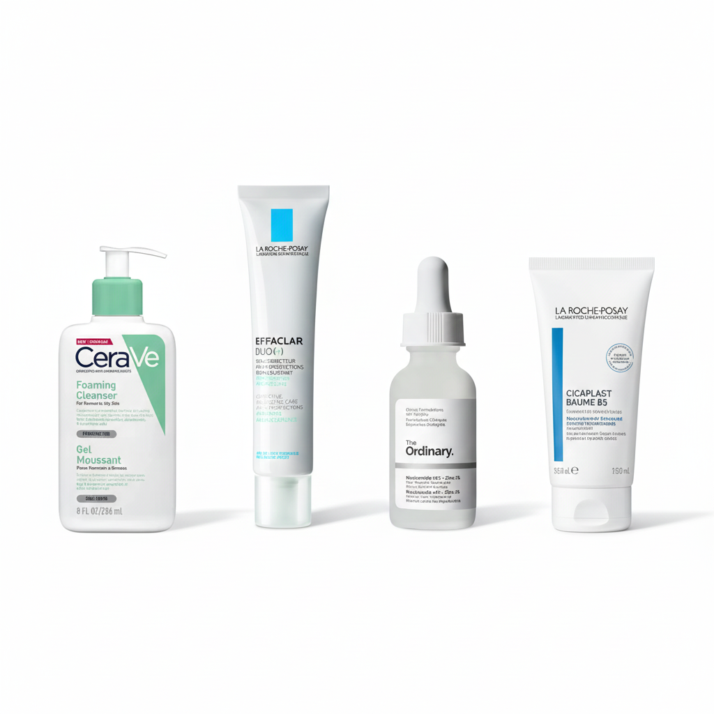 روتين علاج حب الشباب وآثاره