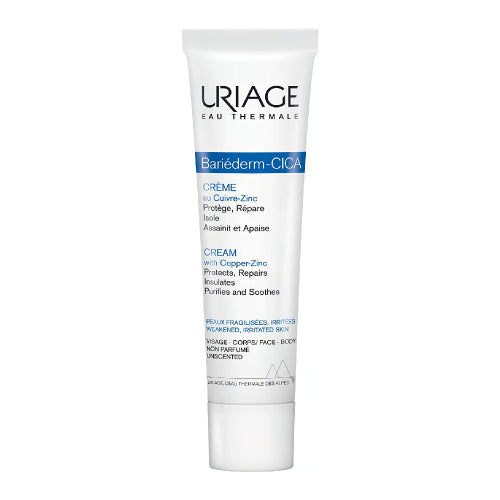 Uriage Bariéderm Cica-Cream Repairing Cream with Cu–Zn – 40 ml