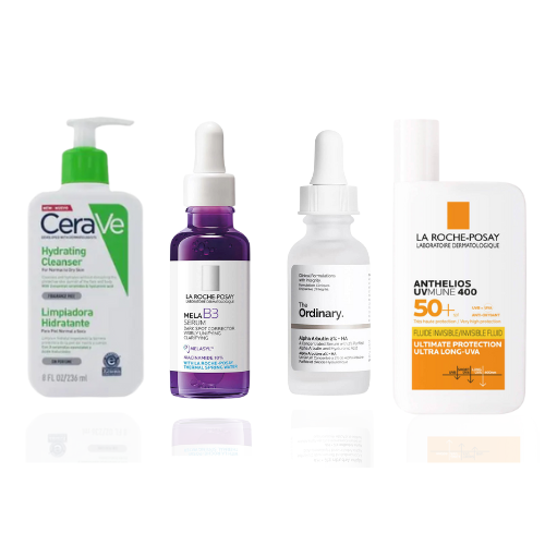 روتين توحيد اللون والتصبغات